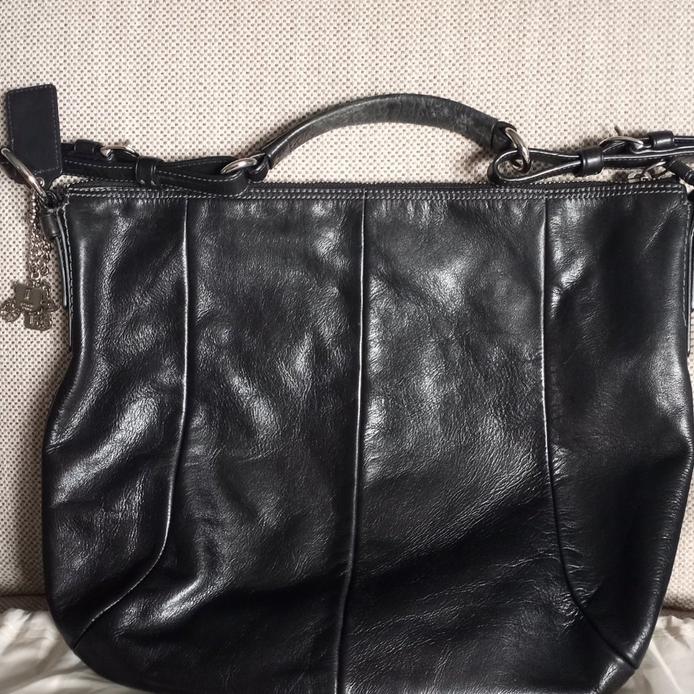 COACH Madison Black Leather Hobo - Picture 3 of 5